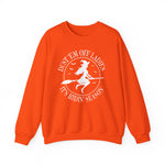 Dust 'Em Off Ladies - It's Ridin' Season Witch Sweatshirt - XOZAS