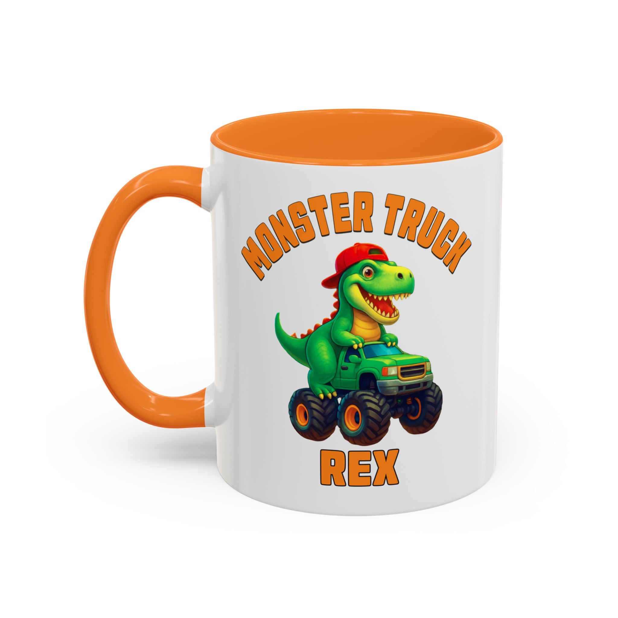 Monster Truck Rex Mug 🛻☕ – Fun Kids Dino Cup