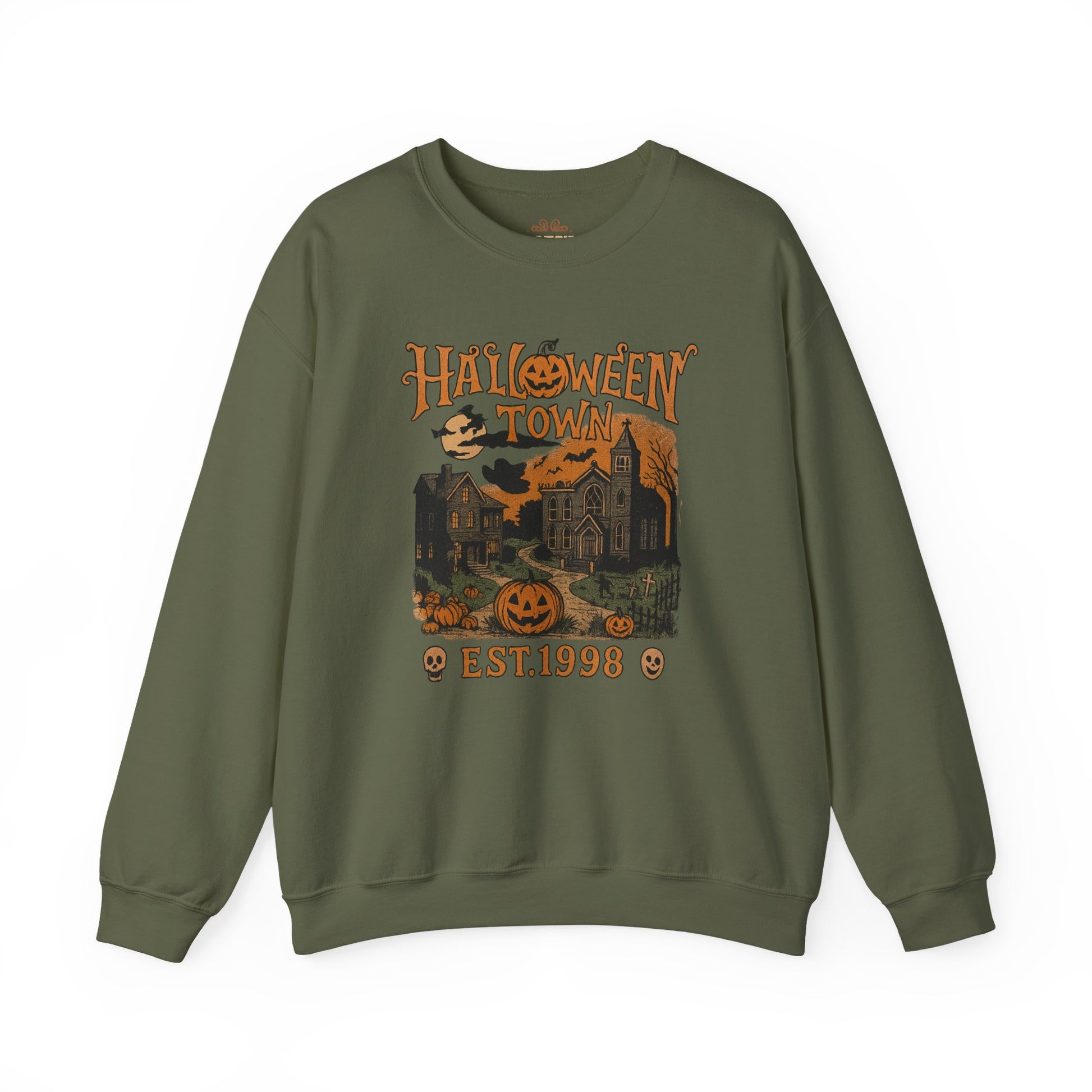 Halloween Town EST. 1998 Vintage Sweatshirt - XOZAS