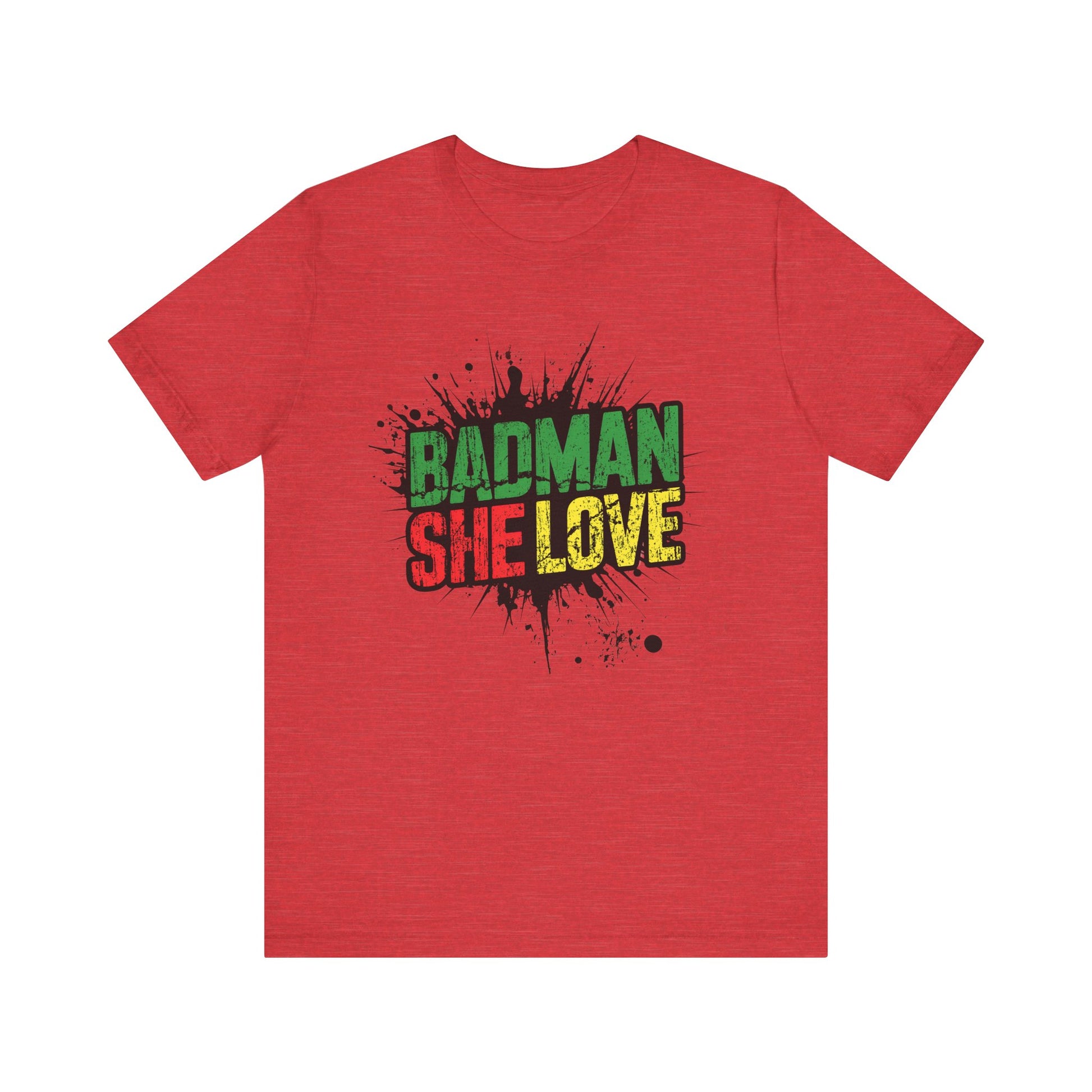 Badman She Love Graphic Tee – Unapologetic Island Energy - XOZAS