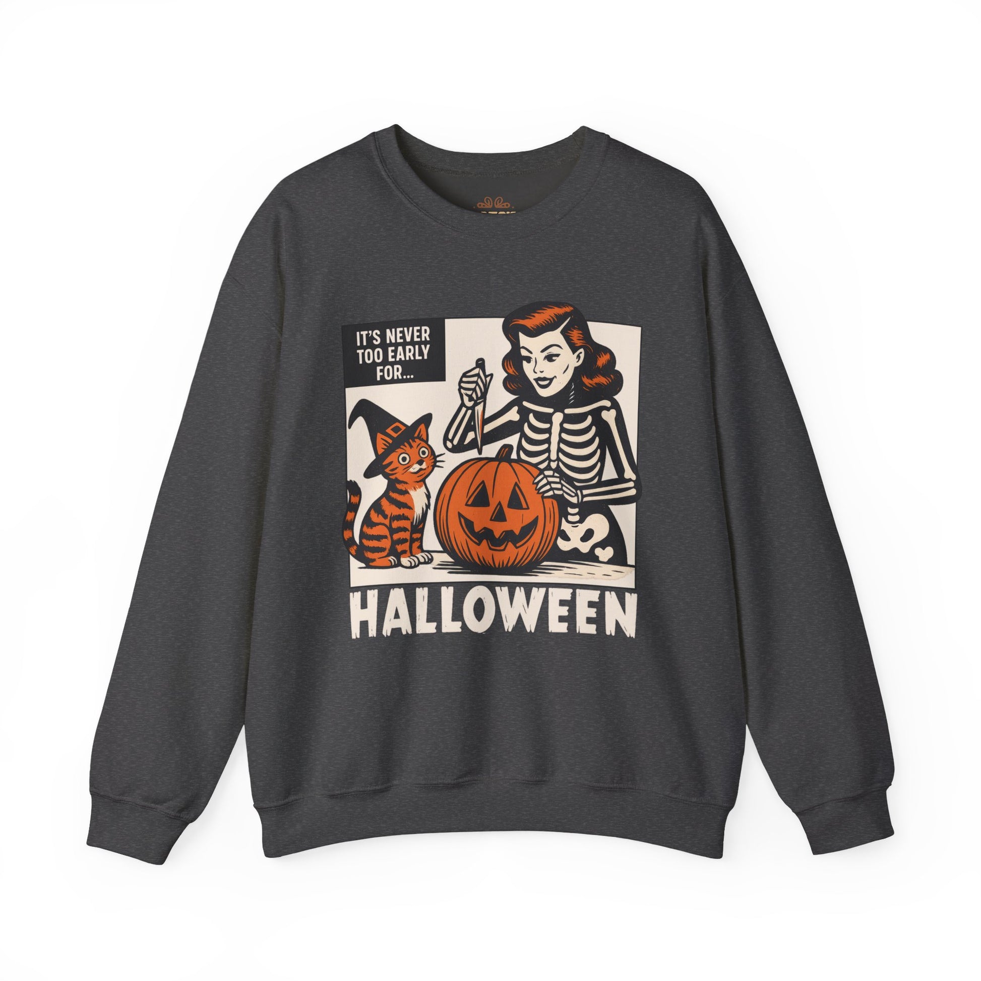 Vintage Halloween Vibes Sweatshirt - XOZAS