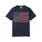 United We Stand – Vintage American Flag Map Tee