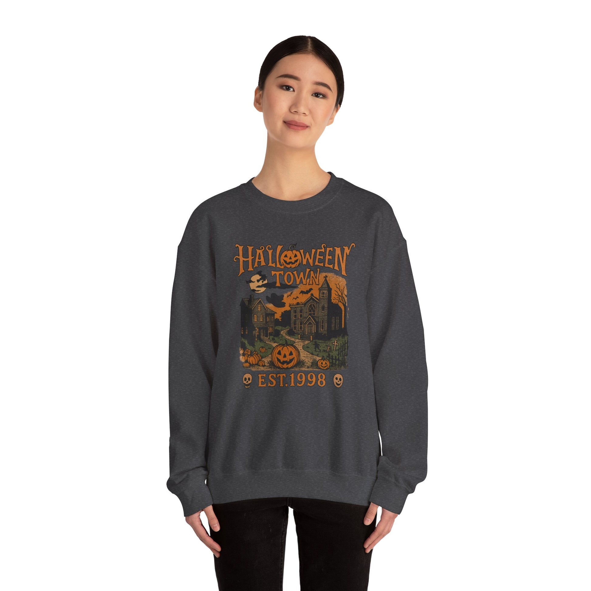 Halloween Town EST. 1998 Vintage Sweatshirt - XOZAS