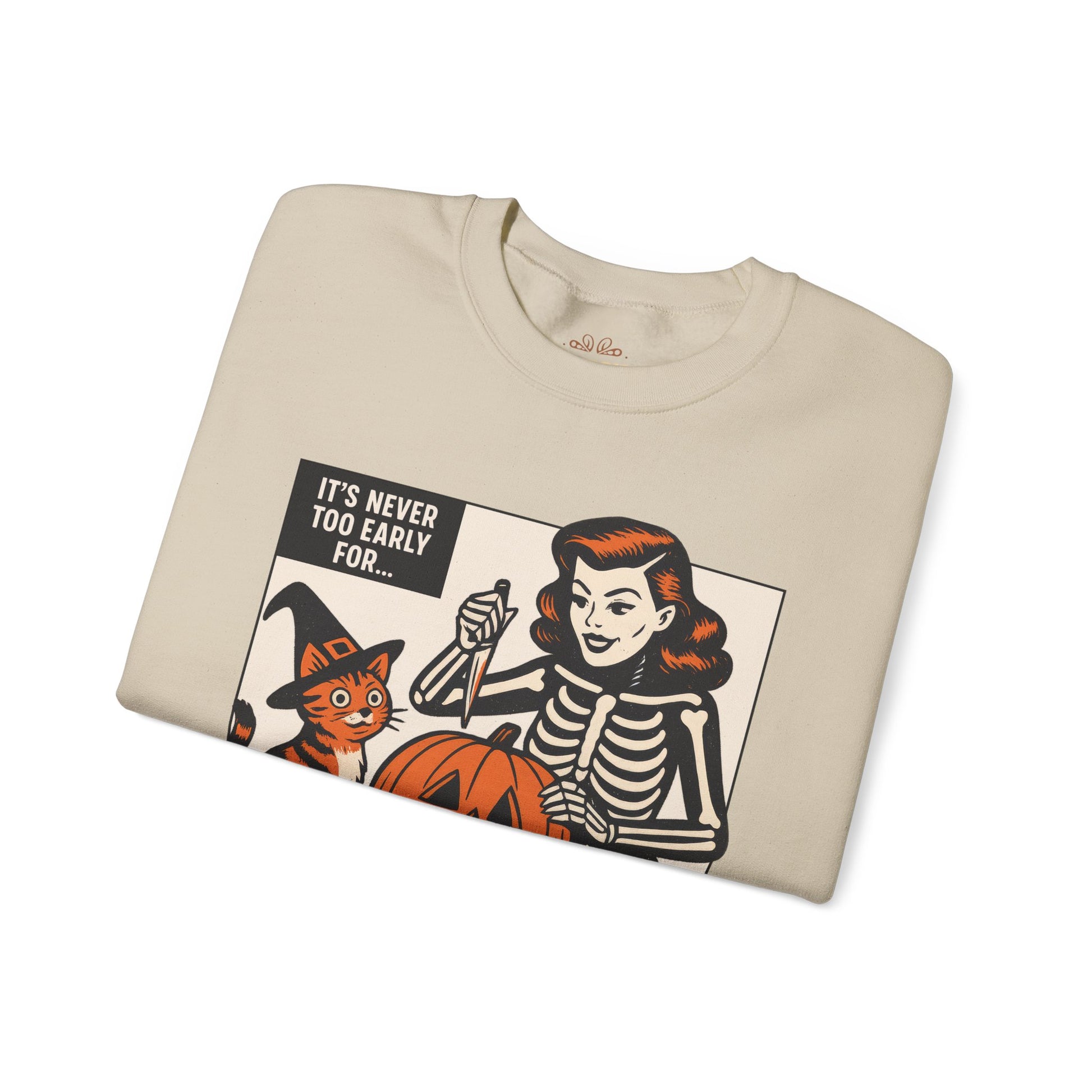 Vintage Halloween Vibes Sweatshirt - XOZAS