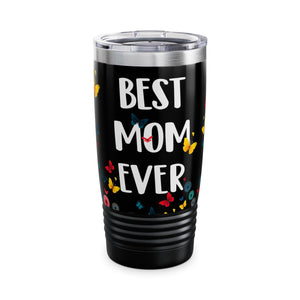 Mothers Day Gifts For Mom From Daughter, Son - Best Mom Ever Gifts - Birthday,  For Mom From Kids - Ringneck Tumbler, 20oz