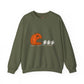 Pumpkin Chasing Ghosts Sweatshirt – Funny Halloween Sweatshirt - XOZAS