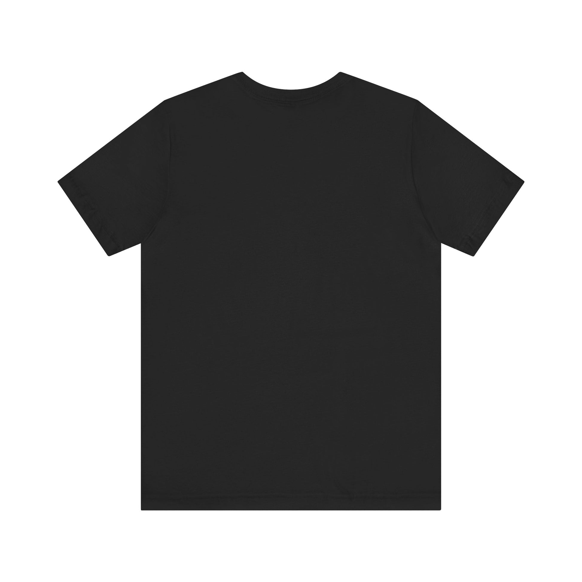 The I Found This Humerus - Funny Halloween Ghost T-Shirt is shown from the back, laid flat on a white background—perfect for seasonal fun or adding your own ghost design.