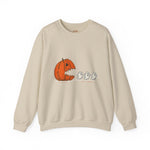 Pumpkin Chasing Ghosts Sweatshirt – Funny Halloween Sweatshirt - XOZAS