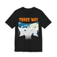 Three-Way Mirror Ghost Tee – A Haunting Twist on the Viral TikTok Trend