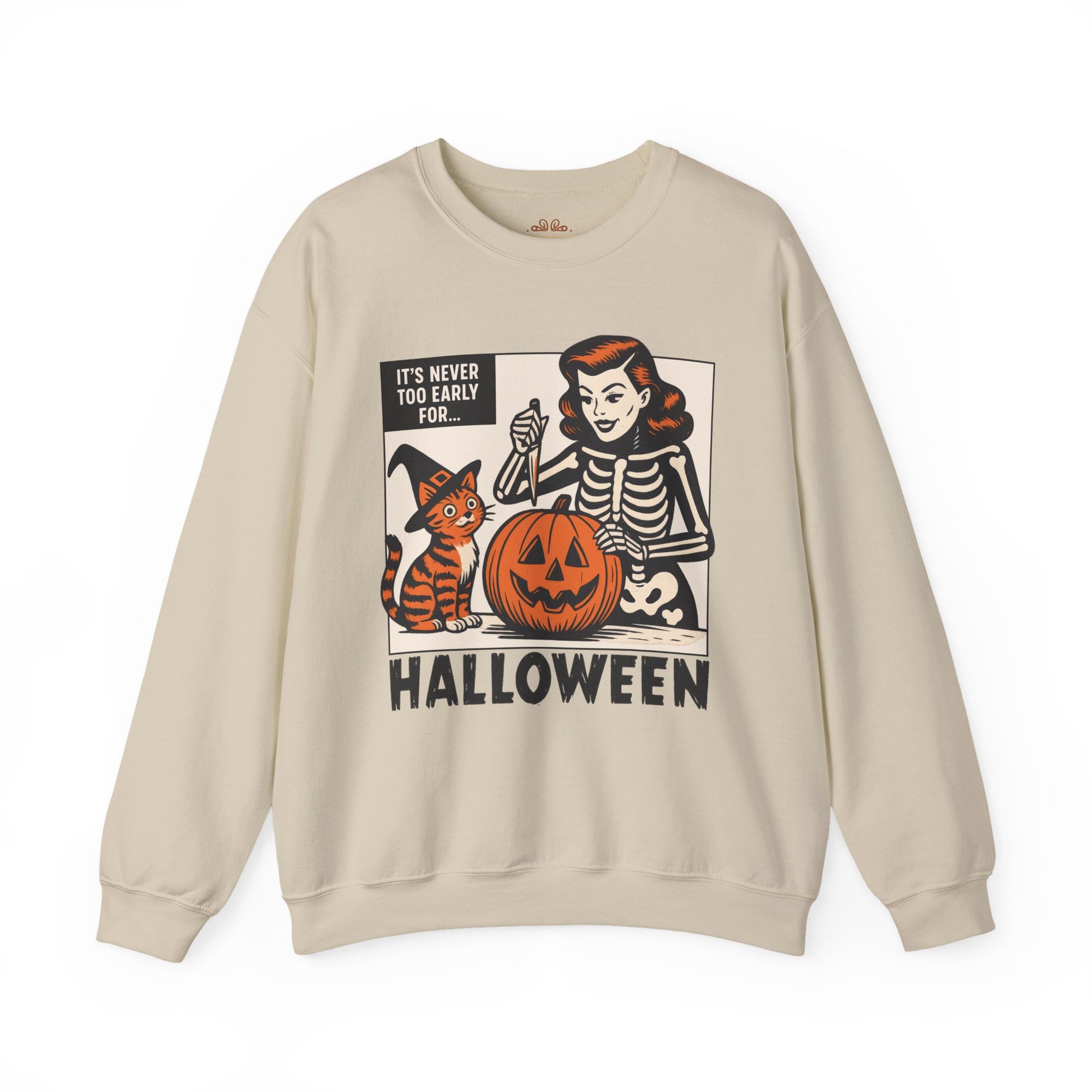 Vintage Halloween Vibes Sweatshirt - XOZAS