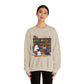 Retro Ghost Reading Books Sweatshirt - XOZAS