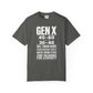 Gen X “Zero Tolerance” Statement Tee – Looks 30 - 40, Thinks for Itself - XOZAS