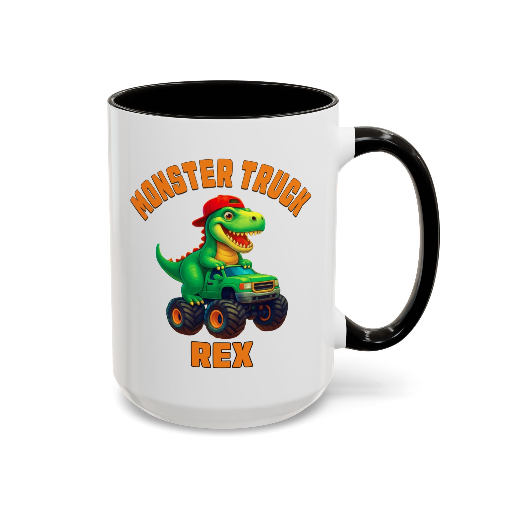 Monster Truck Rex Mug 🛻☕ – Fun Kids Dino Cup