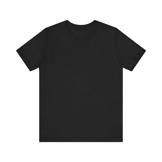 Papa Is My Favorite T-Shirt laid flat on a white background, front side visible with no extra graphics. Made from soft Airlume cotton for comfort and quality. Unisex design.