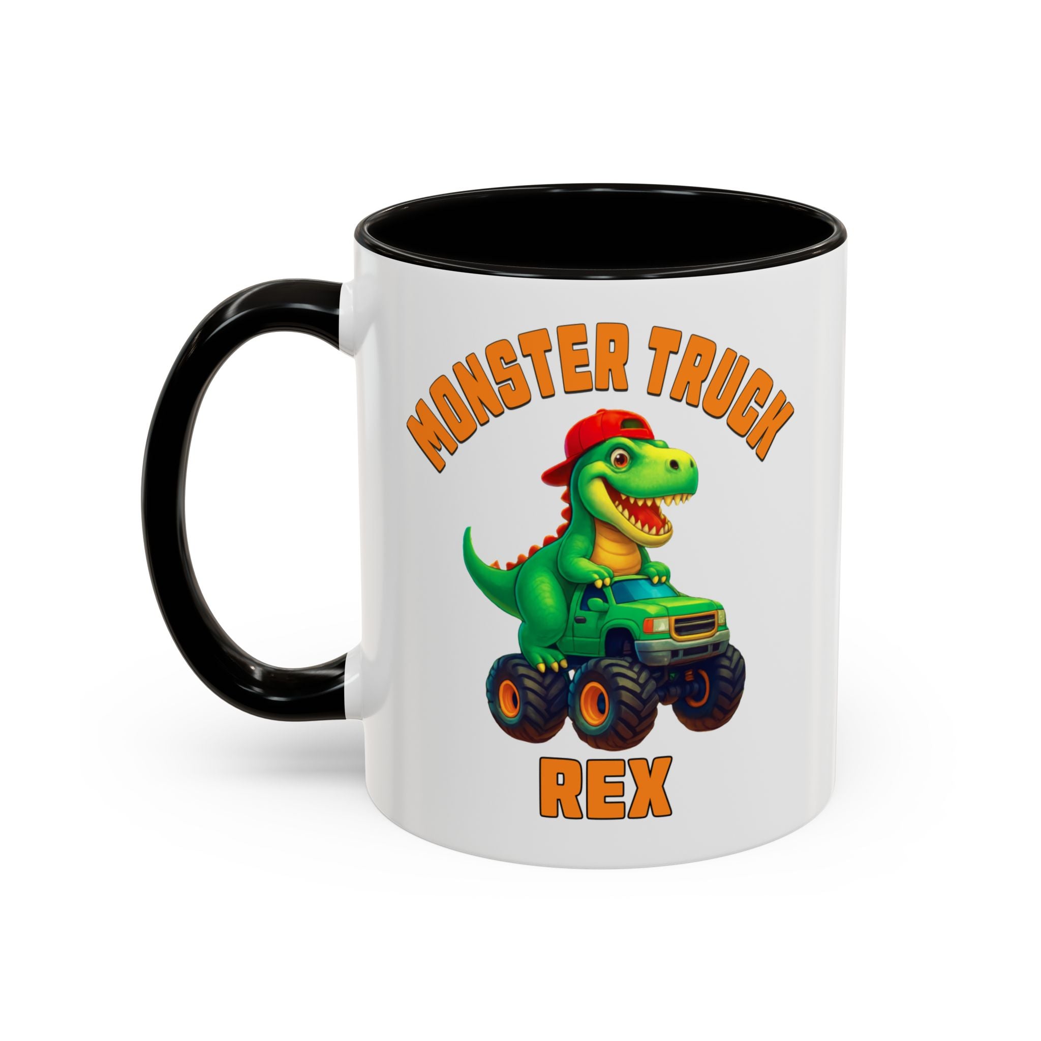 Monster Truck Rex Mug 🛻☕ – Fun Kids Dino Cup