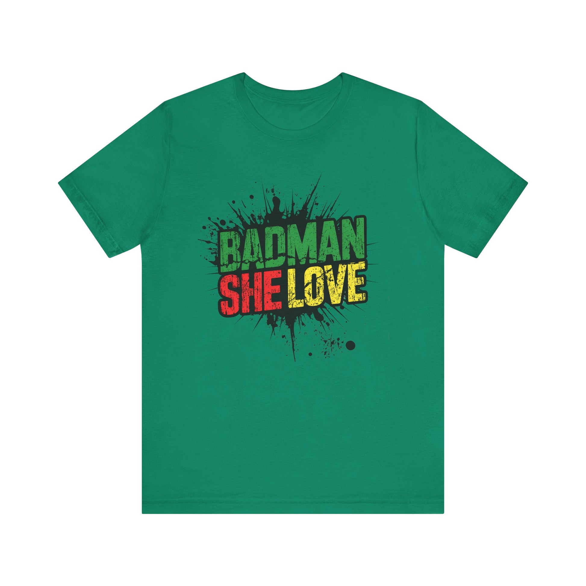 Badman She Love Graphic Tee – Unapologetic Island Energy - XOZAS