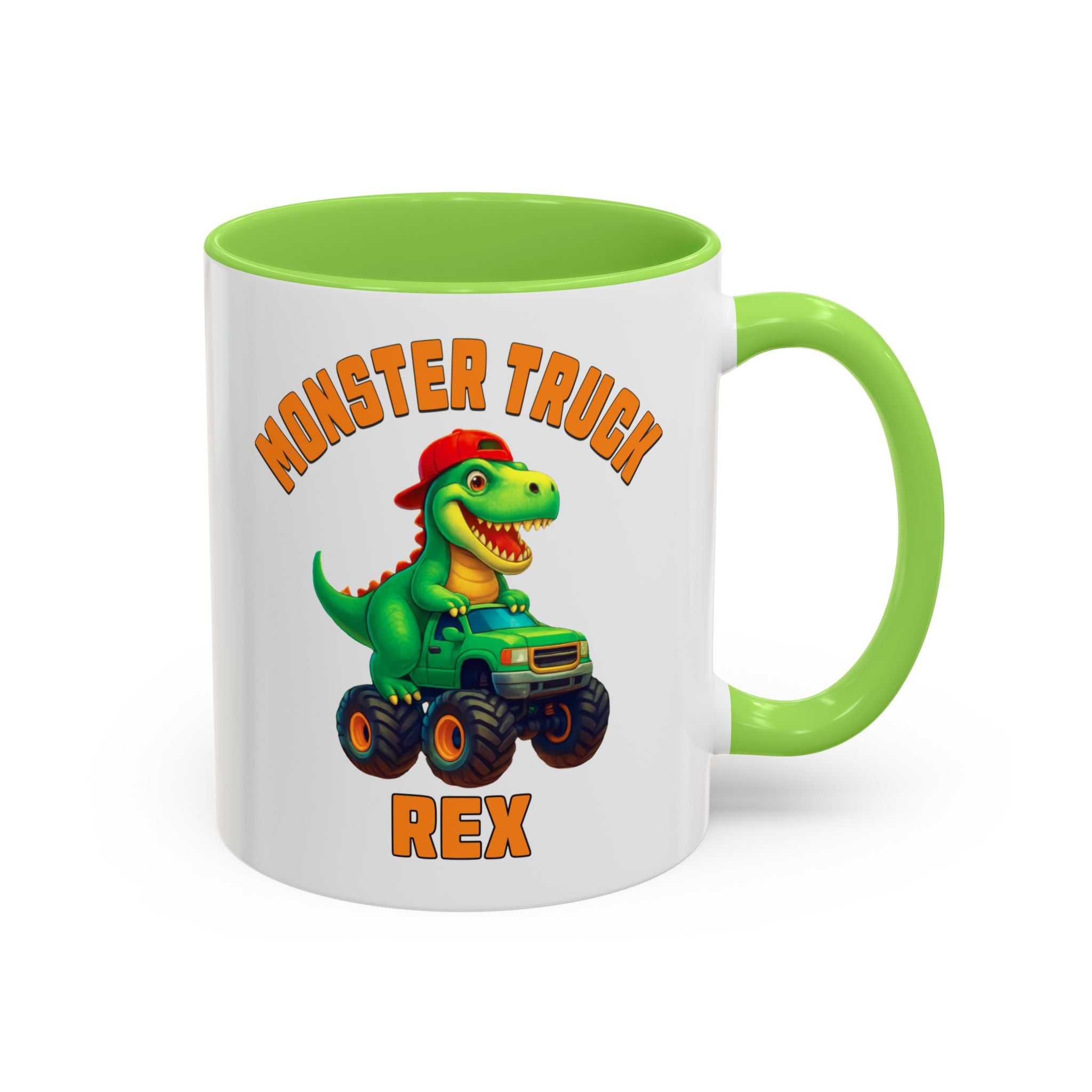 Monster Truck Rex Mug 🛻☕ – Fun Kids Dino Cup