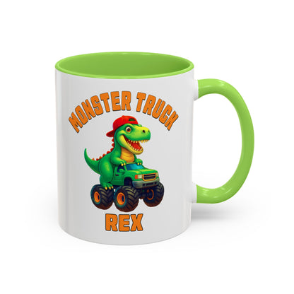 Monster Truck Rex Mug 🛻☕ – Fun Kids Dino Cup