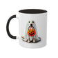 Ghostly Pup Halloween Mug – Spooktacular Coffee Companion Colorful Mug, 11oz