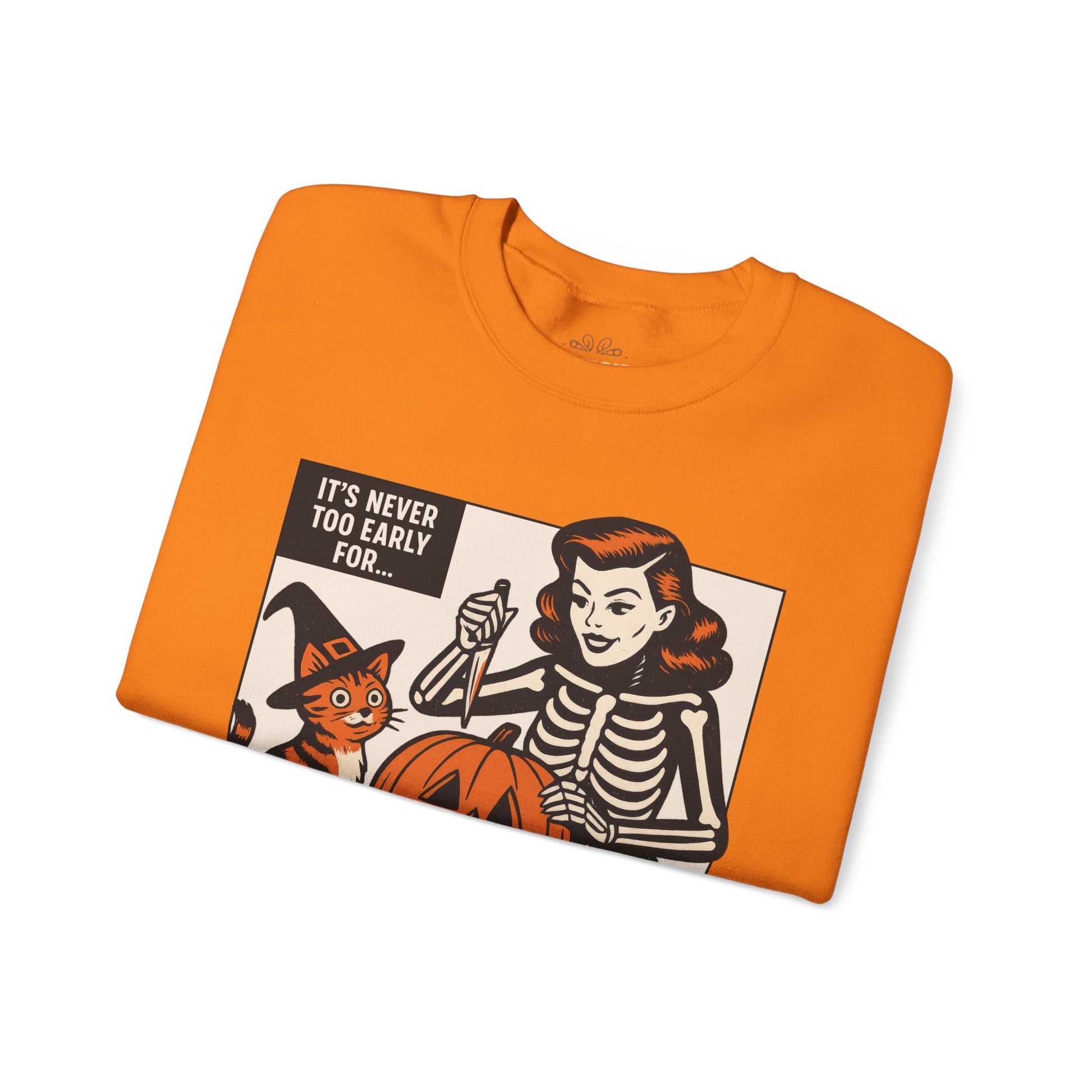 Vintage Halloween Vibes Sweatshirt - XOZAS