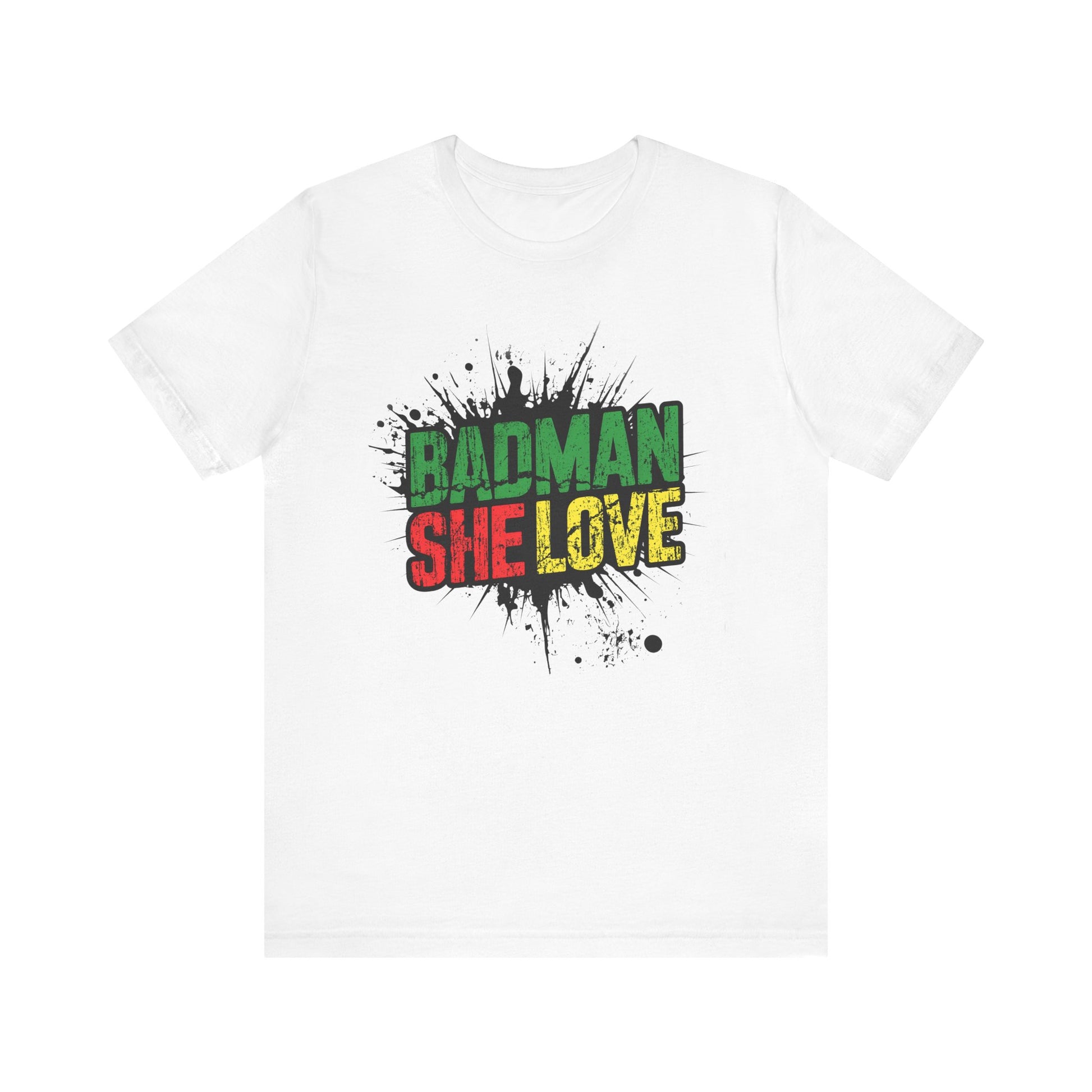 Badman She Love Graphic Tee – Unapologetic Island Energy - XOZAS