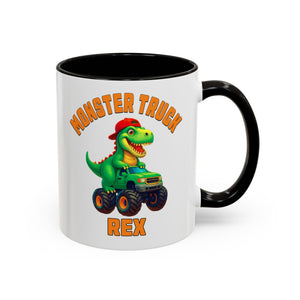Monster Truck Rex Mug 🛻☕ – Fun Kids Dino Cup