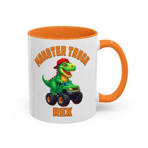 Monster Truck Rex Mug 🛻☕ – Fun Kids Dino Cup