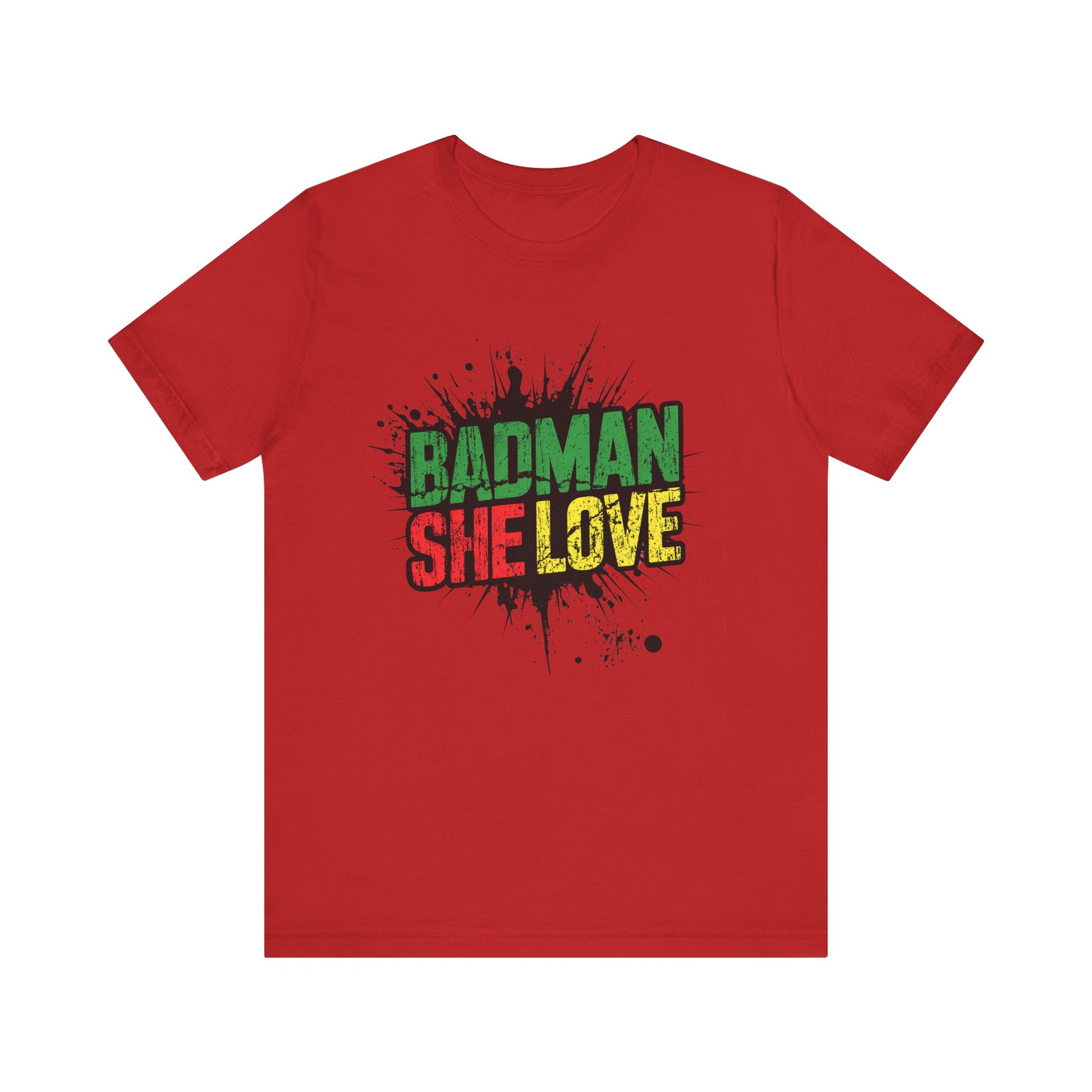 Badman She Love Graphic Tee – Unapologetic Island Energy - XOZAS