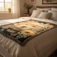Custom Pet Portrait Heirloom Woven Blanket - XOZAS