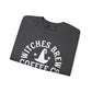 Witches Brew Coffee Co. Sweatshirt - Stop in for a Spell! | Unisex Heavy Blend™ Crewneck Sweatshirt