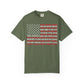 United We Stand – Vintage American Flag Map Tee