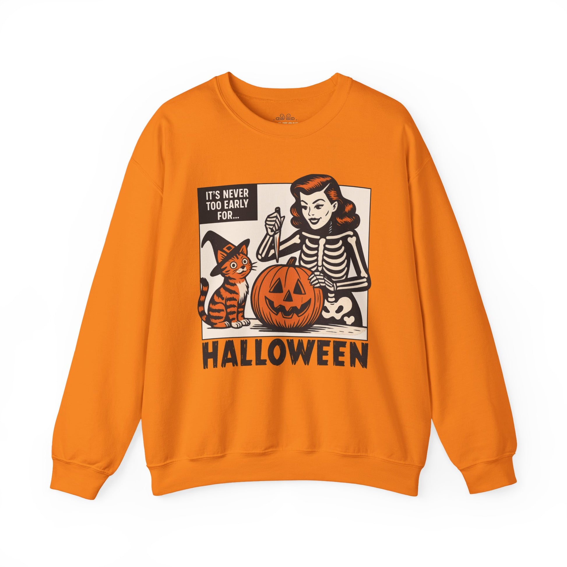 Vintage Halloween Vibes Sweatshirt - XOZAS