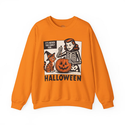 Vintage Halloween Vibes Sweatshirt - XOZAS