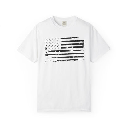 Distressed American Flag Tee