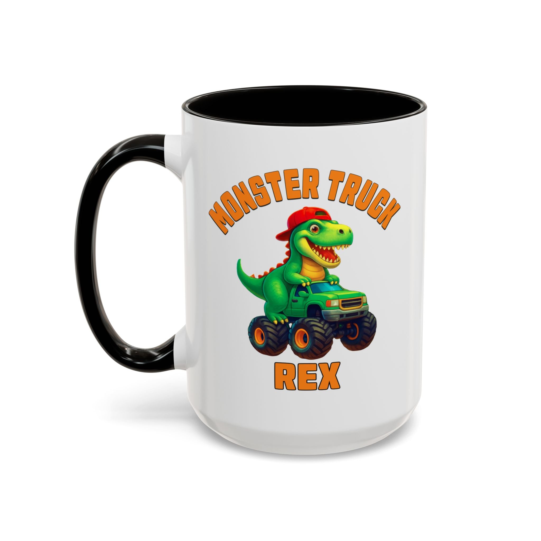 Monster Truck Rex Mug 🛻☕ – Fun Kids Dino Cup