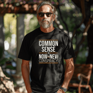 Common Sense Conspiracy T-Shirt Unisex Jersey Short Sleeve Tee