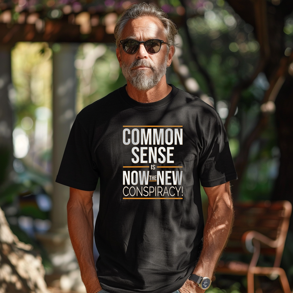 Common Sense Conspiracy T-Shirt Unisex Jersey Short Sleeve Tee