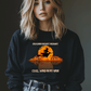 Witchy Vibes Unisex Heavy Blend™ Crewneck Sweatshirt - Ride the Wind on a Dark Desert Highway!