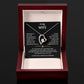 To My Wife – Forever Love Necklace with Message of Fate and Devotion