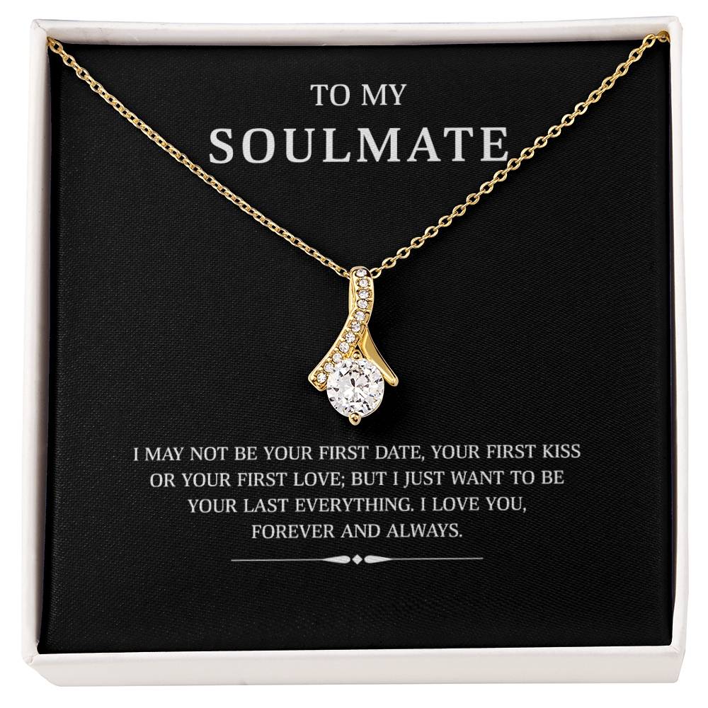 To My Soulmate - Unique Pendant Necklace