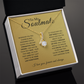 To My Soulmate – “Straighten Your Crown” Love Sparkle Necklace