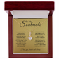 To My Soulmate – “Straighten Your Crown” Love Sparkle Necklace