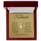 To My Soulmate – “Straighten Your Crown” Love Sparkle Necklace