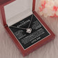 To My Daughter - Love Knot Necklace