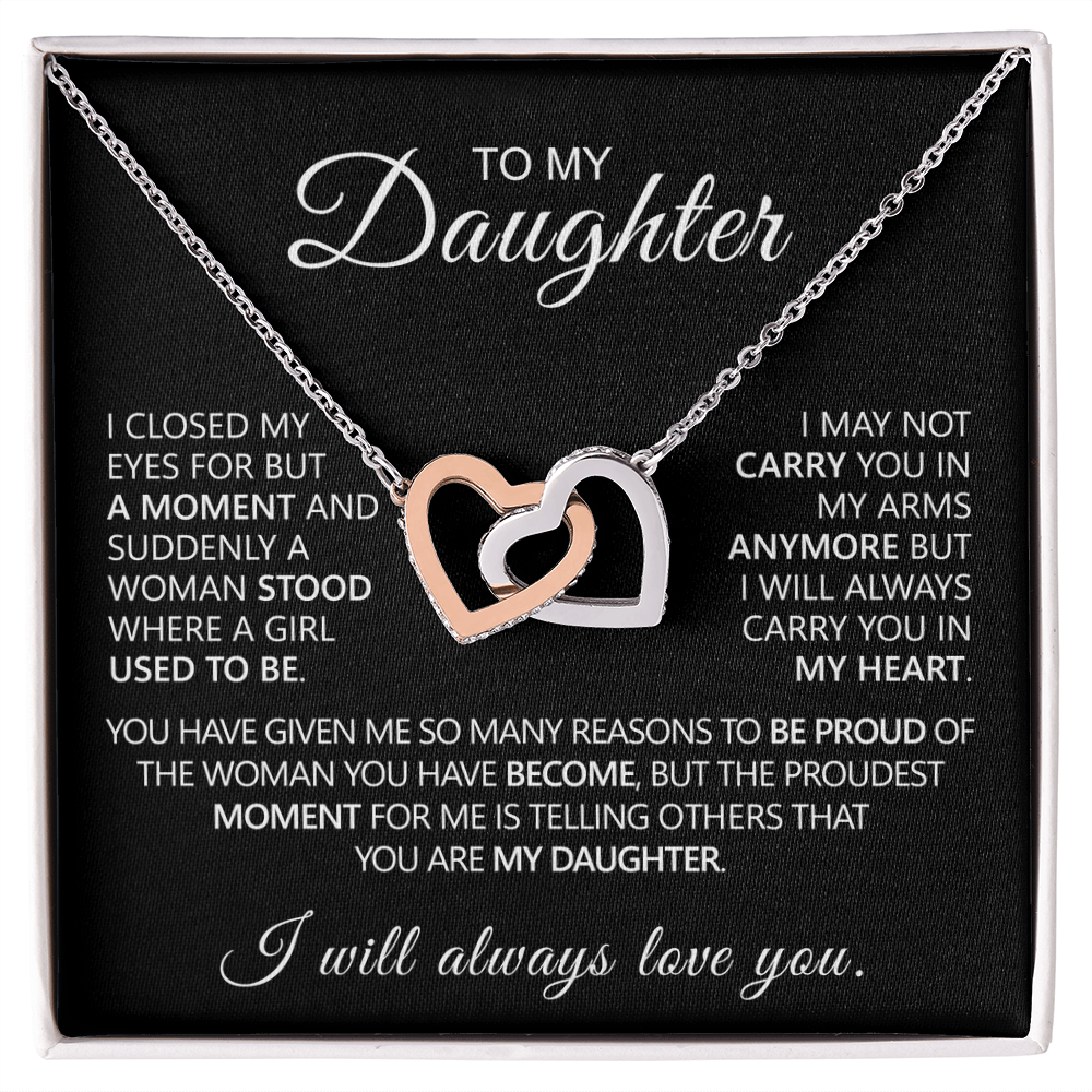 Interlocking Hearts Necklace – A Symbol of Forever Love