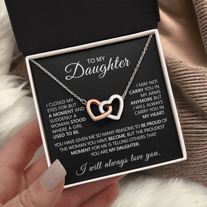 Interlocking Hearts Necklace – A Symbol of Forever Love