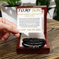To My Son | Love You Forever Bracelet